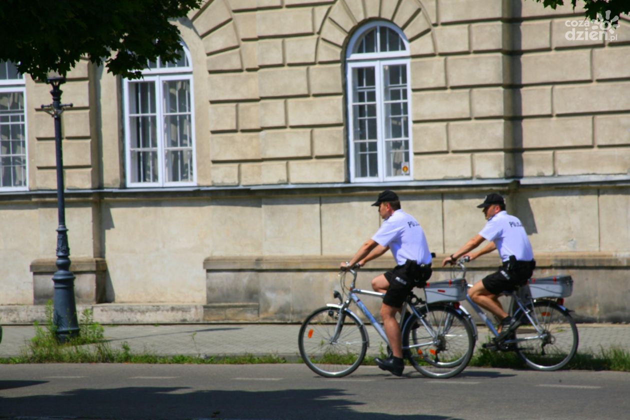 Policyjne patrole rowerowe