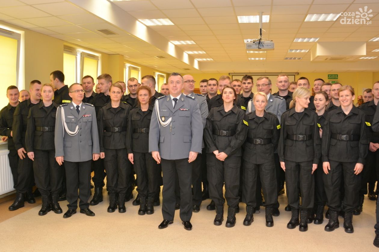 Nowi policjanci w garnizonie mazowieckim