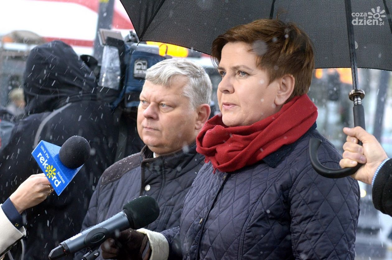Premier Szydło i minister zdrowia w Radomiu
