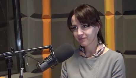 Anna Maria Białkowska - rozmowa w studiu lokalnym Radia Rekord