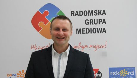 Mariusz Mróz - rozmowa w studiu lokalnym Radia Rekord