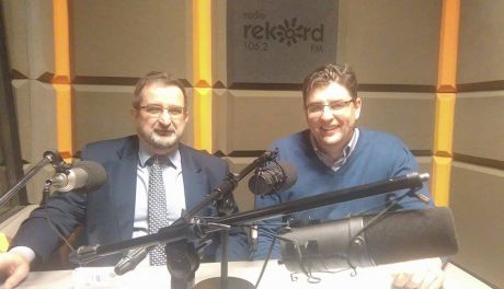 Zdzisław Dulias i Robert Prygiel - rozmowa w studiu lokalnym Radia Rekord